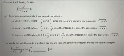 [answered] Consider The Following Function X6 Dx 1 X A Determine An