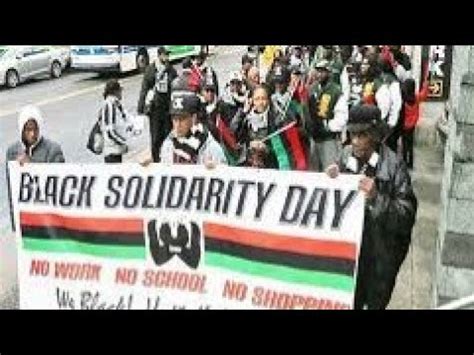 Recognizing Black Solidarity Day Youtube