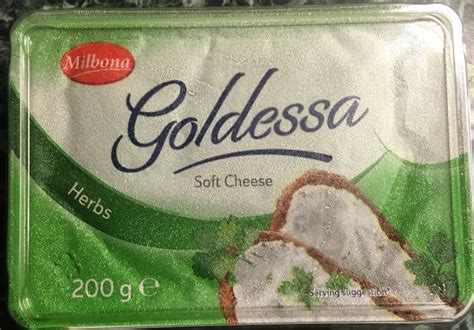 Goldessa Soft Cheese Herbs Milbona Kalorie Kj A Nutri N Hodnoty