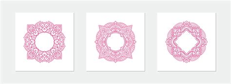 Mandala Heart Theme with photo space 2 16470089 Vector Art at Vecteezy