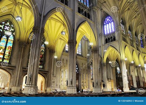 Interior of St Patrick S Cathedral Editorial Stock Photo - Image of ...