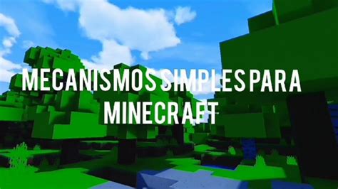 Mecanismos De Redstone Faciles Y Rapidos YouTube