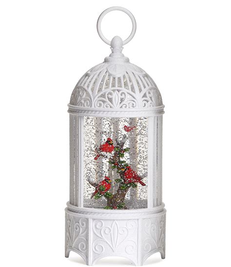 Roman 102 Inch Birdcage With Cardinals Led Swirl Glitterdome Dillards