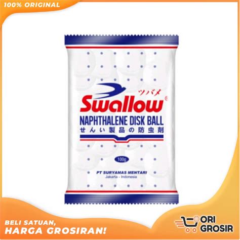 Jual Ori Bagus Swallow Kamper Naphthalene Gr Kapur Barus