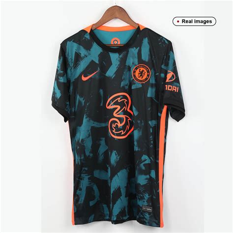 Chelsea Soccer Jersey Third Away Replica 2021 22 MineJerseys