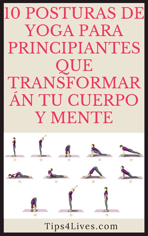 10 POSTURAS DE YOGA PARA PRINCIPIANTES QUE TRANSFORMARÁN TU CUERPO Y