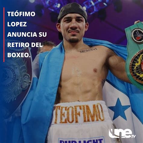 Teófimo López sorprende al anunciar su retiro del boxeo tras