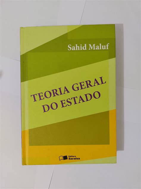 Teoria Geral Do Estado Sahid Maluf