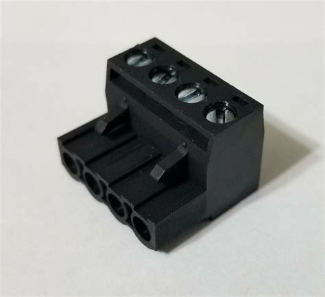 Terminal Block Connector Pluggable R A 4 Pin 5 08mm Molex 39530 0004