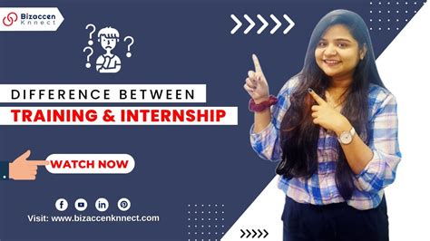 Training Vs Internship Full Information Differences Key Features