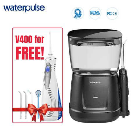 Waterpulse V700 and V400 9pcs Jet Tips Water Power Flosser 1000ml ...