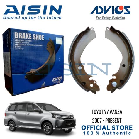 AISIN ADVICS Brake Shoe Assembly For Toyota Avanza 2007 PRESENT BS