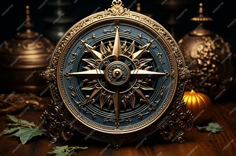 Premium Photo A Symbolic And Meaningful Representation Of A Compass