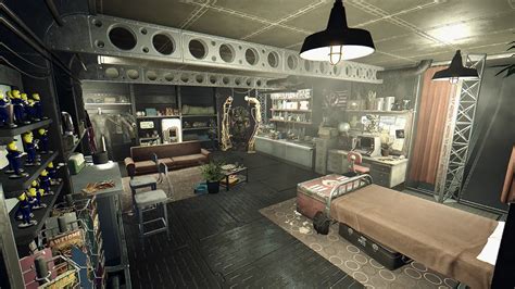 Faction Housing Overhaul Prydwen Quarters At Fallout 4 Nexus Mods