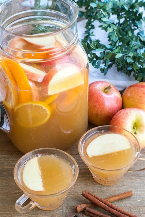 Ginger Apple Cider Punch • Bread Booze Bacon