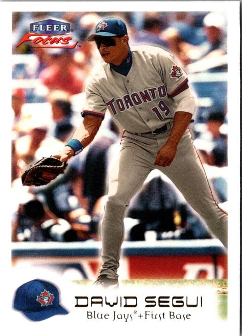 2000 Fleer Focus David Segui 210 Toronto Blue Jays Baseball Card EBay