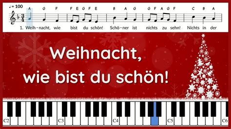 Weihnacht wie bist du schön Text und Noten Weihnachtslied aus Öste