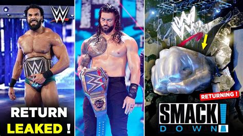 Smackdown Fist Stage Returning Next Week Jinder Mahal Return Leaked