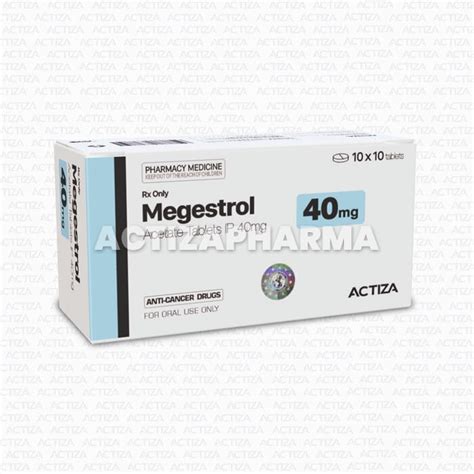 Megestrol Acetate Tablets: Supplier & Exporter- Actizapharma