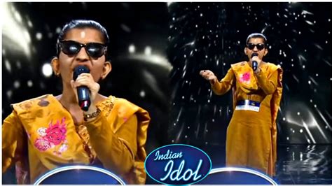 Menuka Poudel Full Theatre Round Performance Of Indian Idol Youtube