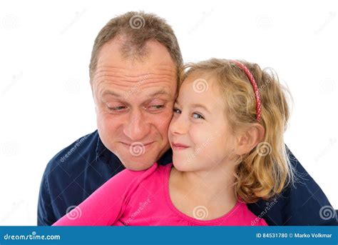 Padre E Hija Que Se Divierten Foto De Archivo Imagen De Paternidad Bebé 84531780