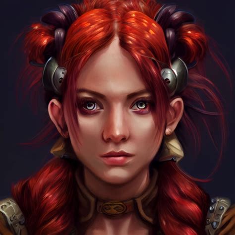 Dungeons And Dragons Female Artificer Red Hair Midjourney Openart