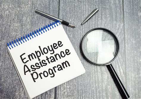 Word Eap Employee Assistance Program Text On White Paper And Magnifier