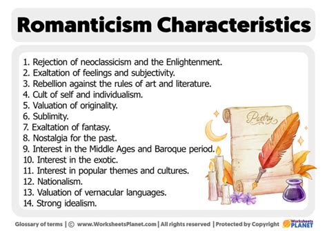 Romanticism Characteristics