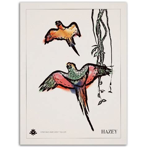 Glass Animals Hazey Poster - Etsy