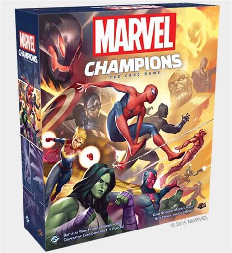 Pre Order Marvel Champions Card Game From Ffg