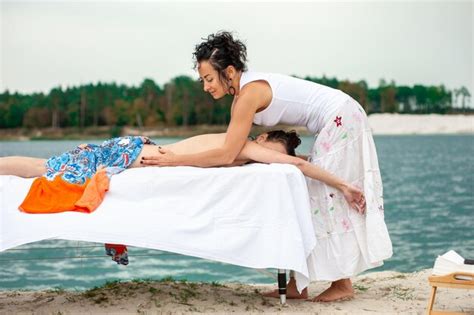 Premium Photo Woman Enjoying Traditional Thai Massage