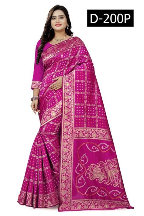 Indian Women Bandhej Sare Gharchola Saree Jaipuri Bandhani Etsy