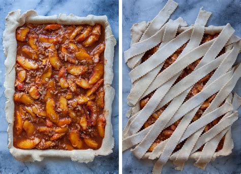 Peach Slab Pie Peach Slab Pie Recipe Eat The Love