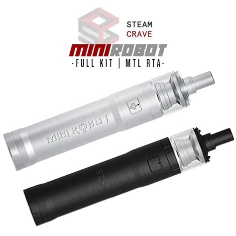 Steam Crave Steam Crave Mini Robot Mtl Kit 18650 Rta Set