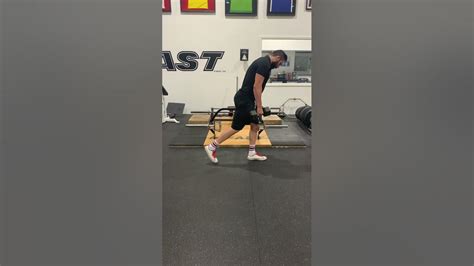 Row Split Stance Bent Over Switching With Head Turn Youtube