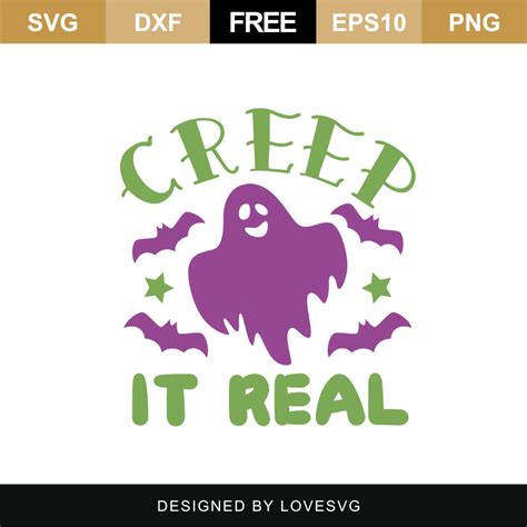 Creep It Real Svg Cut File Lovesvg