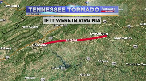 Tennessee Tornado Track Map - Edee Nertie