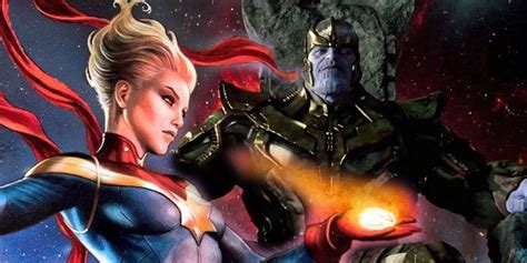 Captain Marvel Vs. Thanos: Who Would Win?