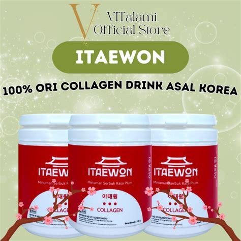 Jual ITAEWON COLLAGEN 100 Original Collagen Asal Korea Collagen