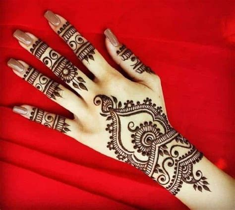 20 Excellent Back Hand Mehndi Designs 2018 – SheIdeas