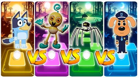 Bluey Bingo Vs Baby Long Legs Vs Spider House Head Vs Sheriff Labrador