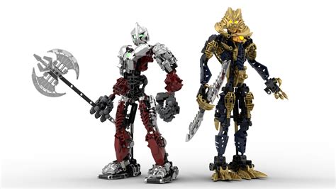 Axonn And Brutaka Brothers In Arms Bioniclelego