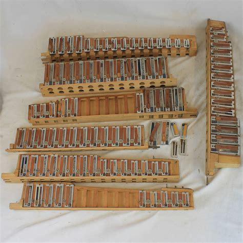 Hohner Italian Accordion Part Assorted Lot Of Bass And Treble Reeds