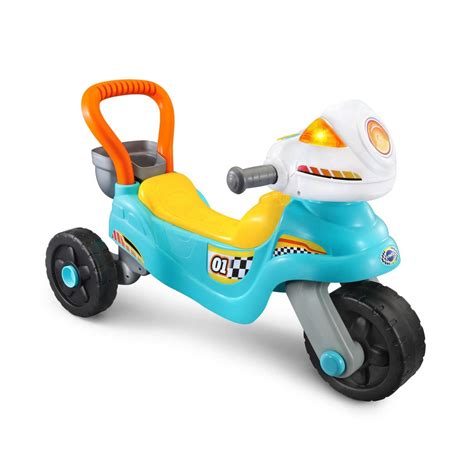 VTech 3-in-1 Step Up & Roll Motorbike 3-Wheeler, 2-Wheeler and Walker