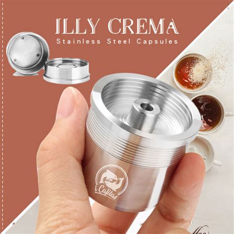 Refillable Stainless Steel Coffee Capsule Pod For Illy Espresso Y5 Y3