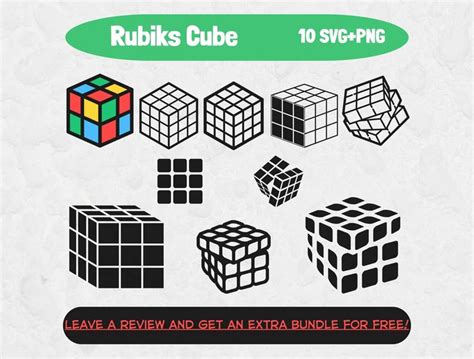 Rubik S Cube SVG SVG Files For Cricut Rubik S Cube PNG Puzzle Svg