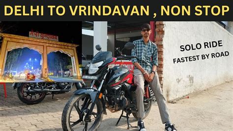 Delhi To Vrindavan My First Solo Trip Vlog No 8 YouTube