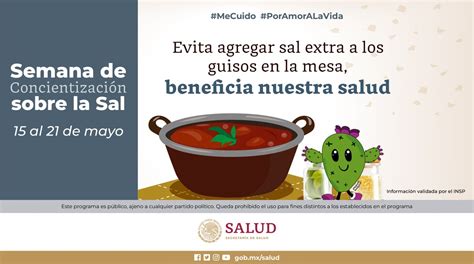 Salud M Xico On Twitter Al De Mayo I Semana De Concientizaci N