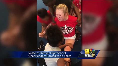 Video Investigation Underway After Cheerleaders Forced Into Splits