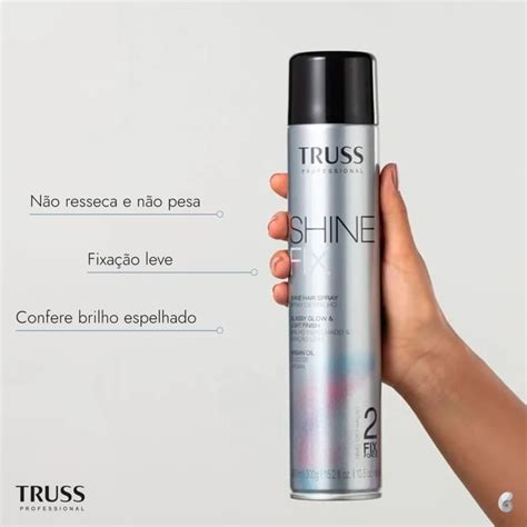 Kit TRUSS Shine Mousse Fix Beleza Na Web